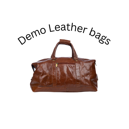 Leather bags demo